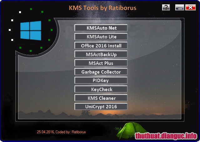 Download KMS Tools Portable - Công cụ Kích hoạt Windows Office