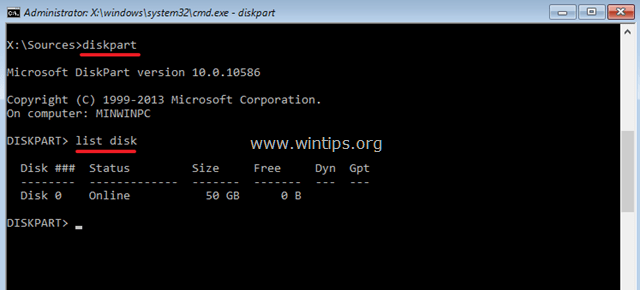 Sửa lỗi file khởi động (file boot) trên phân vùng GPT
