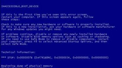 Khắc phục sự cố lỗi "Stop 0x0000007B" trong Windows XP