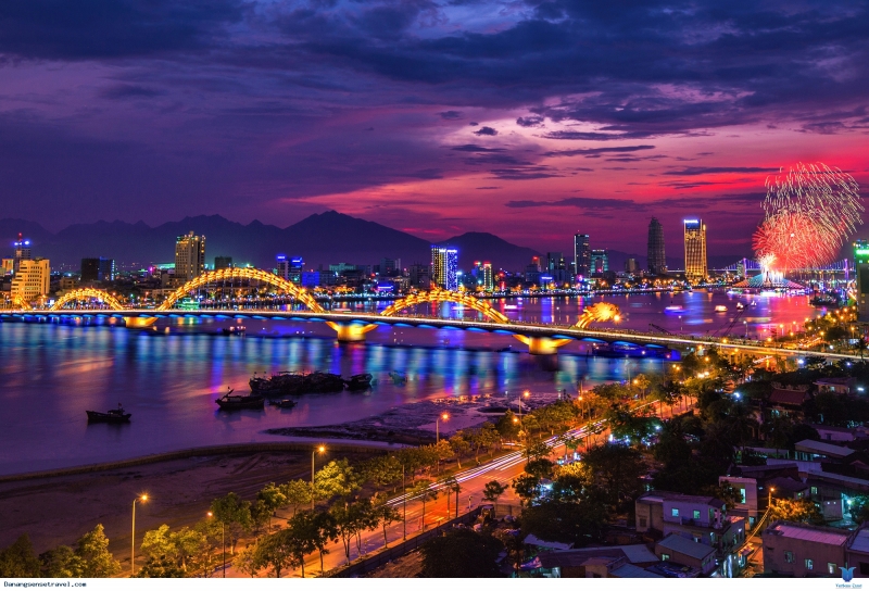 Vẻ đẹp của thành phố Đà Nẵng khi chiều buông